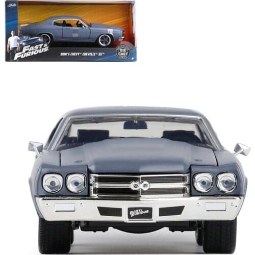 1:24 Diecast Alloy Car Model ChevroletS DOMS SS Racing Pull Back Vehicles Toys Boys Gift F Children Kid Display Show Decoration