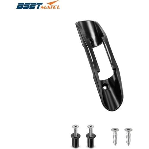 1PCS Black Plastic Marine Kayak Paddle Clip Holder Paddle Oars Keeper Canoe Boat Deck Mount Fishing Accessories With Screws