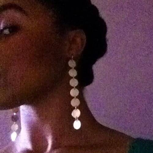 2019 new jewelry brincos double long earrings for women channel pendientes earrings brinco grande from india orecchini jewelry