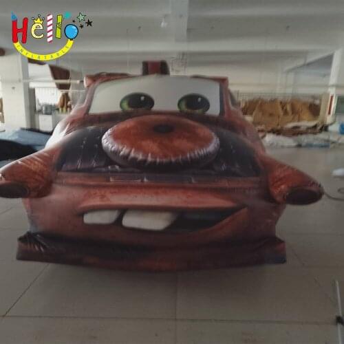 3 m long funny design inflatable car costume walking cartoon