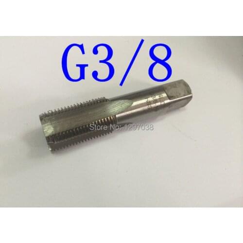 5PCS 55 degrees straight Taps G3/8 Pipe Thread Taps High-speed steel Wire tapping