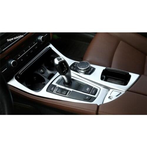 Lapetus Accessories Stalls Gearshift Gear Box Panel Decoration Cover Trim ABS For BMW 5 Series F10 525i 535i 2014 2015 2016