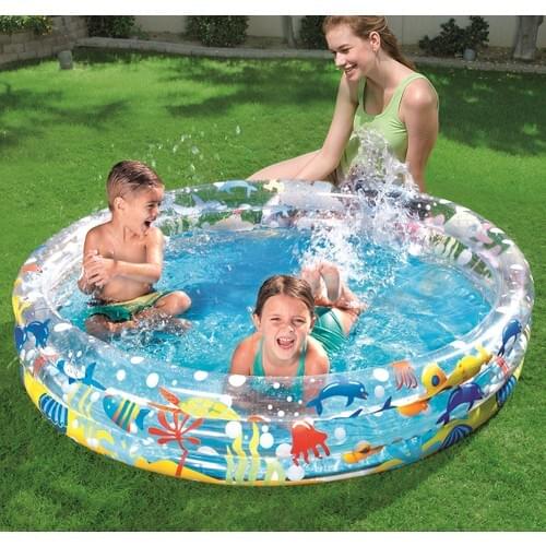 Bestway 51004 3 Ring Beach Medium Pattern Pool (152*30 Cm)