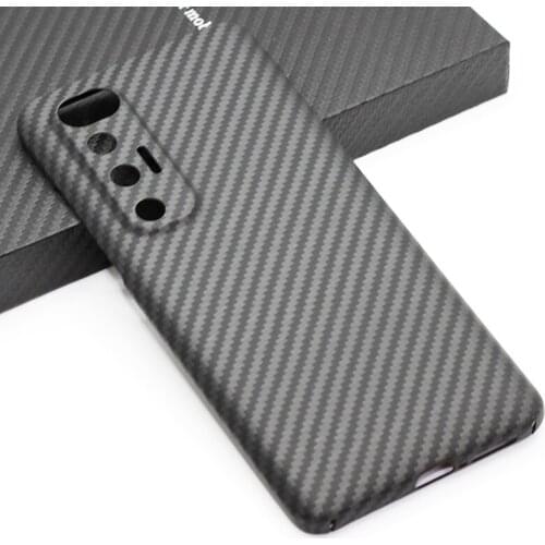 CF Skin Carbon Fiber Phone Case for Xiaomi mi 10S Thin and Light Attributes Aramid Fiber Material