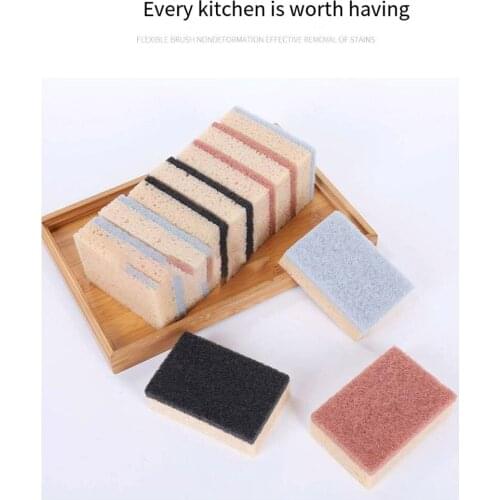 Skin color sponge cleaning dishwashing sea sponge, used for kitchen bathroom cleaning tools