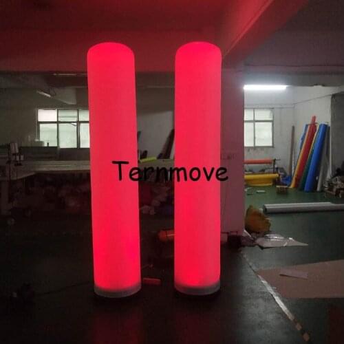 Cheap led inflatable lighting tube Air Pillar Column for Party and Event Stage Lighting Decoration Advertising Promotion