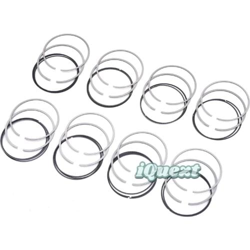 8x Piston Rings Set STD Φ93mm 99610303351 Goetze for Porsche Cayenne 955 9PA S Turbo 4.5L 4511CC V8 Engine