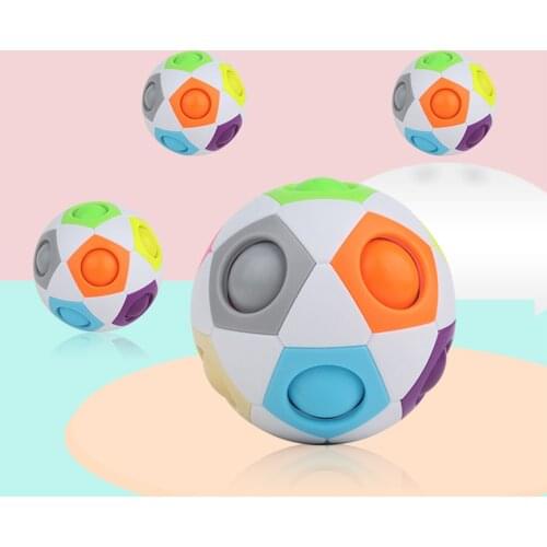 Fidget Simple Dimple Toy 12 Holes Fat Brain Toys Stress Relief Hand Fidget Toys For Kids Adults Early Educational Autism Toys