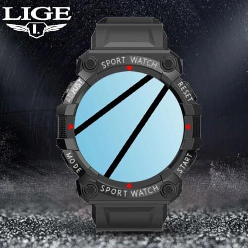 2021 LIGE New Smartwatch Digital Watch Men Sport Watches Electronic Male Wrist Watch For Women Smart Watch Waterproof Clock+Box