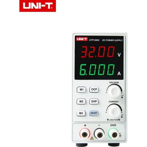 UNI-T UTP1306S Single-channel Linear DC Power Supply Stabilized Voltage 32V/6A 4bits Display