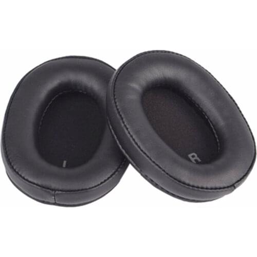 Pair Of Ear Pads Cushion For Audio Technica ATH-SR9 DSR9BT Headphone Earpads Soft Leather Noise reduction High Quality Earmuffs