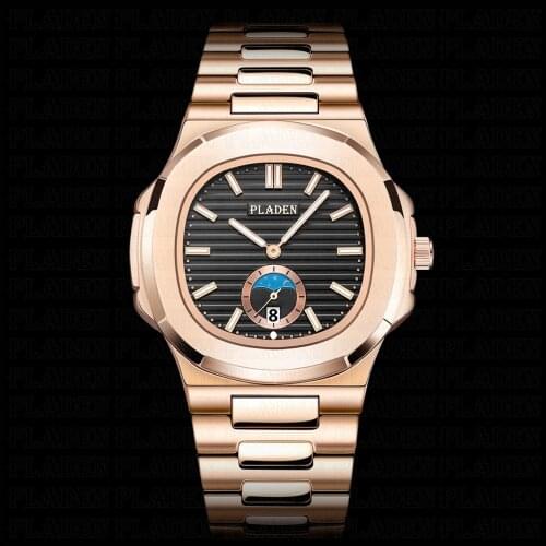 PLADEN Mens Waterproof Watch