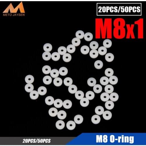 PCP Pneumatics M8 M10 Air Seal Washer PTFE Sealing O-Ring Gasket for High Pressure Mini Gauge Coupler Socket