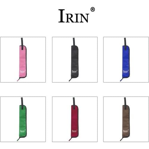 IRIN Drum Stick Gig Bag Waterproof Oxford Cloth Drumsticks Case Holder with Handy Strap Percussion Instruments Parts Accessories