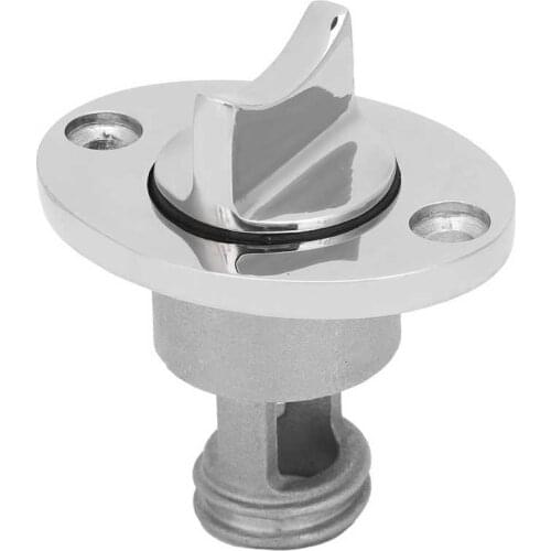 Self Tapping Inserts Boat Drain Plug Replacement Stainless Steel Marine Yacht Stop Water Bung Water Stopper Fasteners For