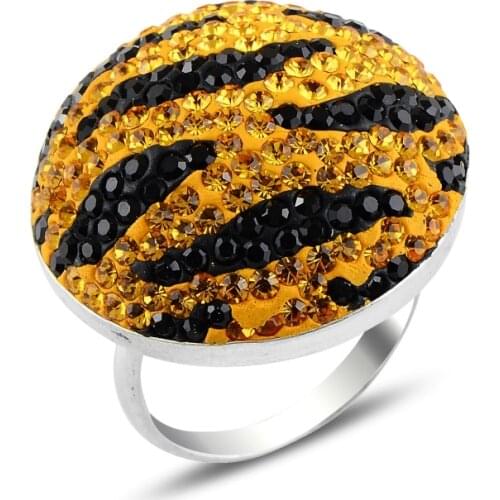 Silver 925 Sterling Zircon Stone Ring