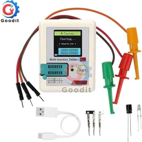 TC-T7-H 3.5 inch Color LCD Display TFT Backlight Multi-functional Detector Transistor Diode Triode Capacitor Resistor Tester
