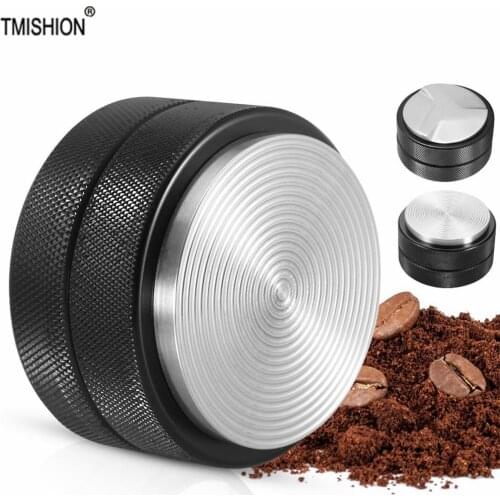 Stainless Steel Coffee Tamper 51MM Coffee Distributor Coffee Powder Hammer Customized Coffee Accessories