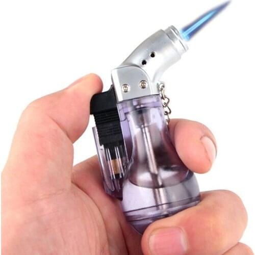 High FirepowerSmall Wine Bottle Creative Straight Into Small Spray Gun Welding Torch Lighter Smoking Accessories Gadgets for Men