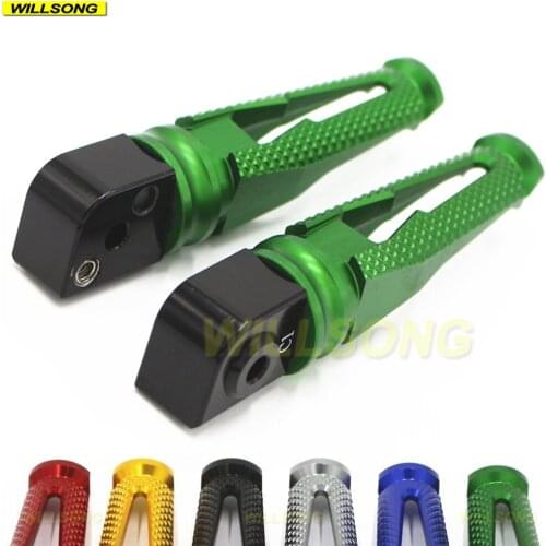 Rear Footrest Foot Peg Adapter Passenger Pedal For KAWASAKI Z650 Z750 Z800 Z900 Z900RS Z1000 Z1000SX Motorcycle Accessories