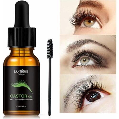 1pc Eyebrow Enhancers Natural Castor Oil Nourish Hair Essential Oil Natural Castor Oil Calm Prevent Skin TSLM1