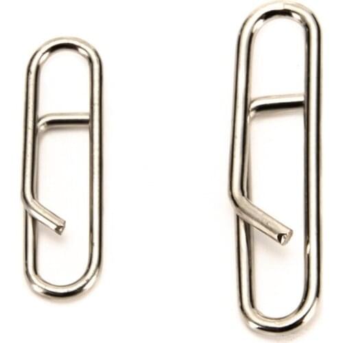 100Pcs/50PCS Powerful Fast Link Clip Snap Fishing Tackle Quick Change Lead Links Clips Interlock Accessories