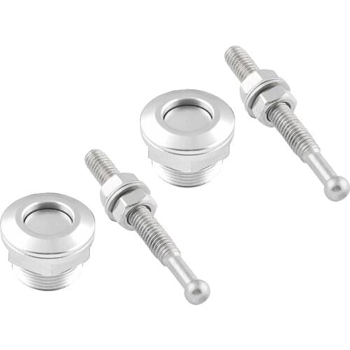 2x 7/8 "Push Button Hood Pins Quick Release Release Lock Kit