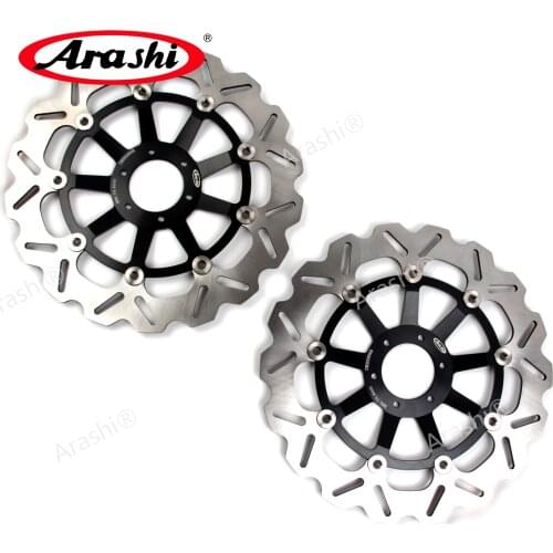 ARASHI Front Brake Disc For HONDA CBR F 600 1995-1998 CNC Brake Disks Rotors CBR 600F CBR600F CBR600 F CBR-F 600 1995 1996 97 98