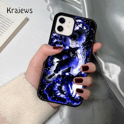 Krajews YuYu Hakusho Manga 03 coque Phone Case for iPhone 12 mini 5 6S 7 8 PLUS X XS XR 11 PRO MAX SE 2020 Cover Funda Shell