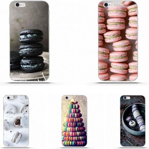 Wexoeq For Huawei G8 Honor 5C 5X 6 6X 7 8 9 Y5II Mate 9 P7 P8 P9 P10 P20 Lite Plus 2017 Cell Case Yummy Macarons