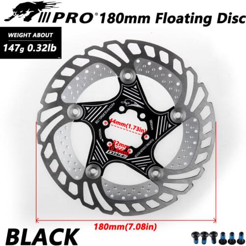 MountainMTB DH 6inch 160/180/203mm cooling Disc Heat dissipation Brake Rotor BikeDown hill Floating bicycle Brake rotor IIIPRO
