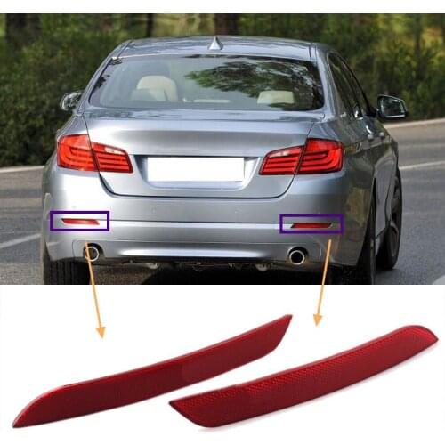 For BMW F10 F18 5 series 520i 528i 530i 535i 550i 2010-2013 Rear Bumper Reflector Light Tail Lamp