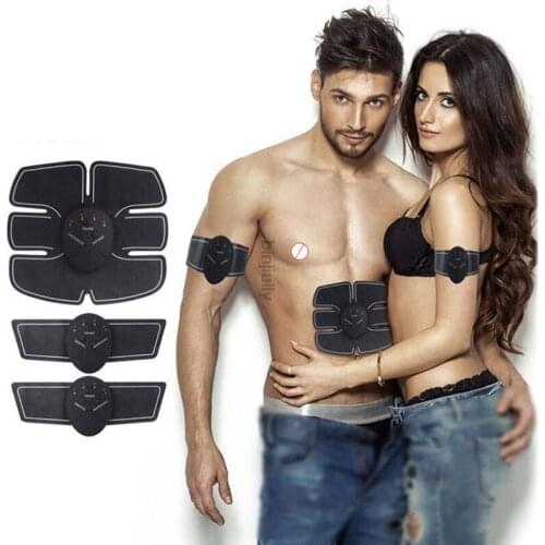 Muscle Electro Stimulator EMS ABS Electrostimulator Abdominal Electric Massager Training Apparatus Fitness Machine Building Body