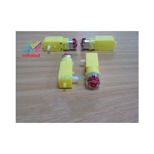 TT Motor Smart Car Robot Gear Motor for Arduino DC3V-6V DC Gear Motor Intelligent Car Chassis Four Drive Car Hot