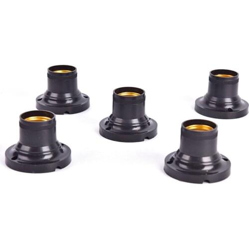 New 10pcs E27 Light Base Holder Socket LED Bulb Lamp Adapter Fitting Converter Stand