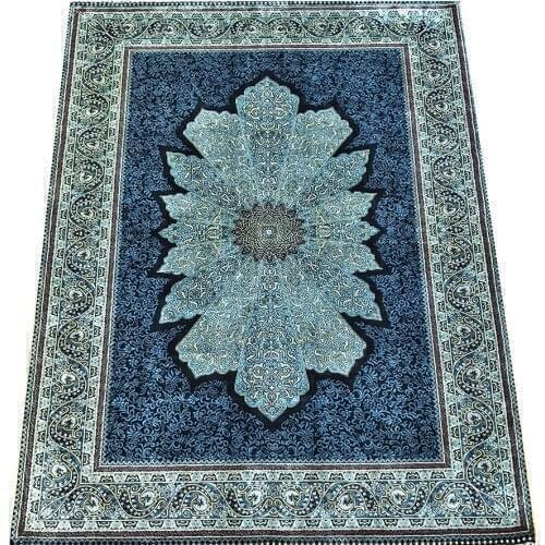 Seeykeep™ 4x6 silk handknotted oriented traditional rug