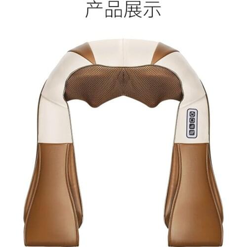 Shoulder and neck massager instrument cervical spine knocking music beating back shoulder waist beating neck and shoulder heatin