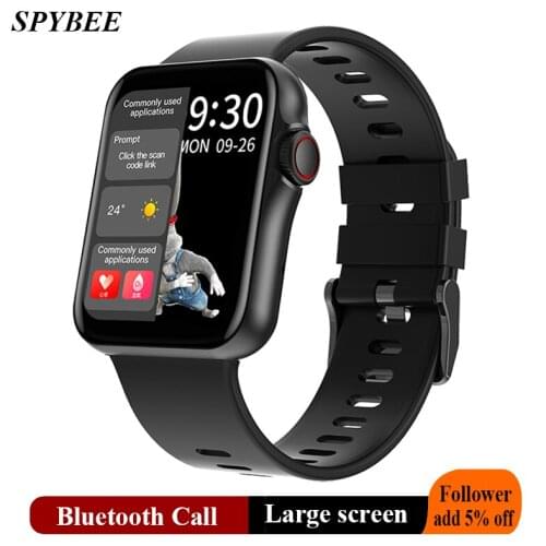 New 2021 Smart Watch Men Women 1.6 inch Large Touch Screen HD Bluetooth Call Fitness Tracker Bracelet for Gift