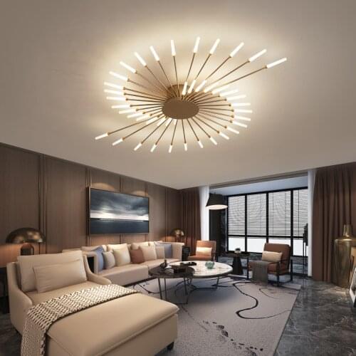 Nordic Gypsophila Ceiling Light Luxury Art Living Room Lamp Modern Creative Bedroom Lamp Hall Dining Chandelier G9 Bulb LED