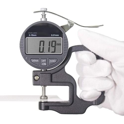 72XD Dial Thickness Gauge 0-0.4 inch/10mm 0.00005" Resolution Measuring Tool Precise