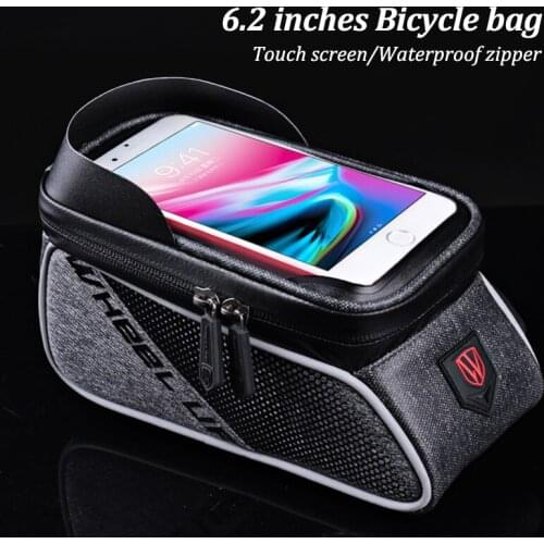 Bicycle bags cycling bike Waterproof Touch Screen Cycling Head Front Tube Frame roswheel bicycle Bag Case bycicle Accessories