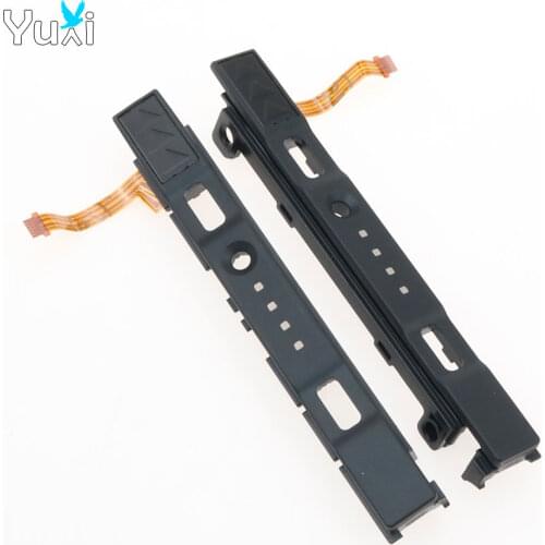 YuXi L R Slide Rail Left Right Sliders Railway replacement Parts for Nintend switch NS Joy-con Joy Con Controller