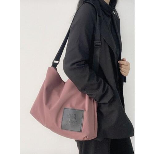 Womens Shoulder Bags Waterproof Handbags Crossbody Bags Messenger Bags Korean Casual Vintage Fashion Canvas Bag Shopping Bag