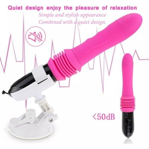 10 Modes Silicone Dildo Automatic Vibrator G-Spot Stimulation Massager Sex Toys Women Heating Vibration Suction Cup Hand-Free