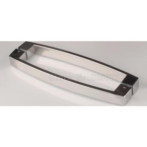 1Pair C-C:300mm Bathroom glass door handle stainless steel shower room glass door handles JF1629