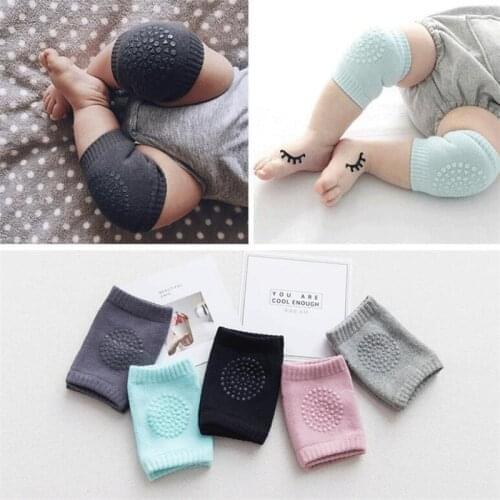 1 Pair Baby Knee Pad Kids Safety Crawling Elbow Cushion Infant Toddlers Baby Leg Warmer Knee Support Protector Baby Kneecap