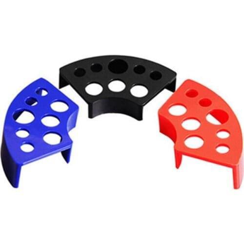 1Pcs Plastic Tattoo Ink Cup Holder Stand 8 Caps Holes for Professional Ink Pigment Cup Bracket Trailer Supplies Tattoo Tools