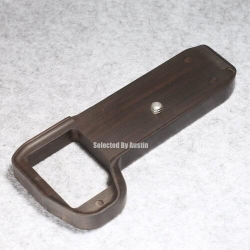 African Blackwood Wooden Wood Hand Grip Plate Bracket For SONY A7II A7M2 A7RII A7R2 A7S2