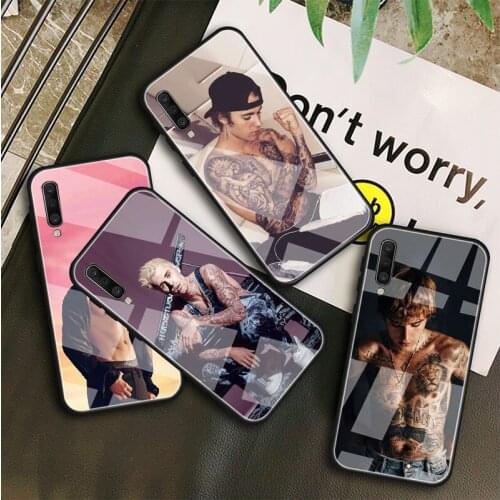 Bieber Tempered Glass Case For Samsung Galaxy A 10S 10E 20S 20E 30S 40 50S 60 70 80 90 6 7 8 Shell