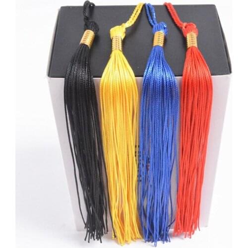 1pcs 24*40cm 4kinds of color Cap Bachelor Party Tassel Trim For Sewing Curtains Accessories DIY Wedding Decoration earrings